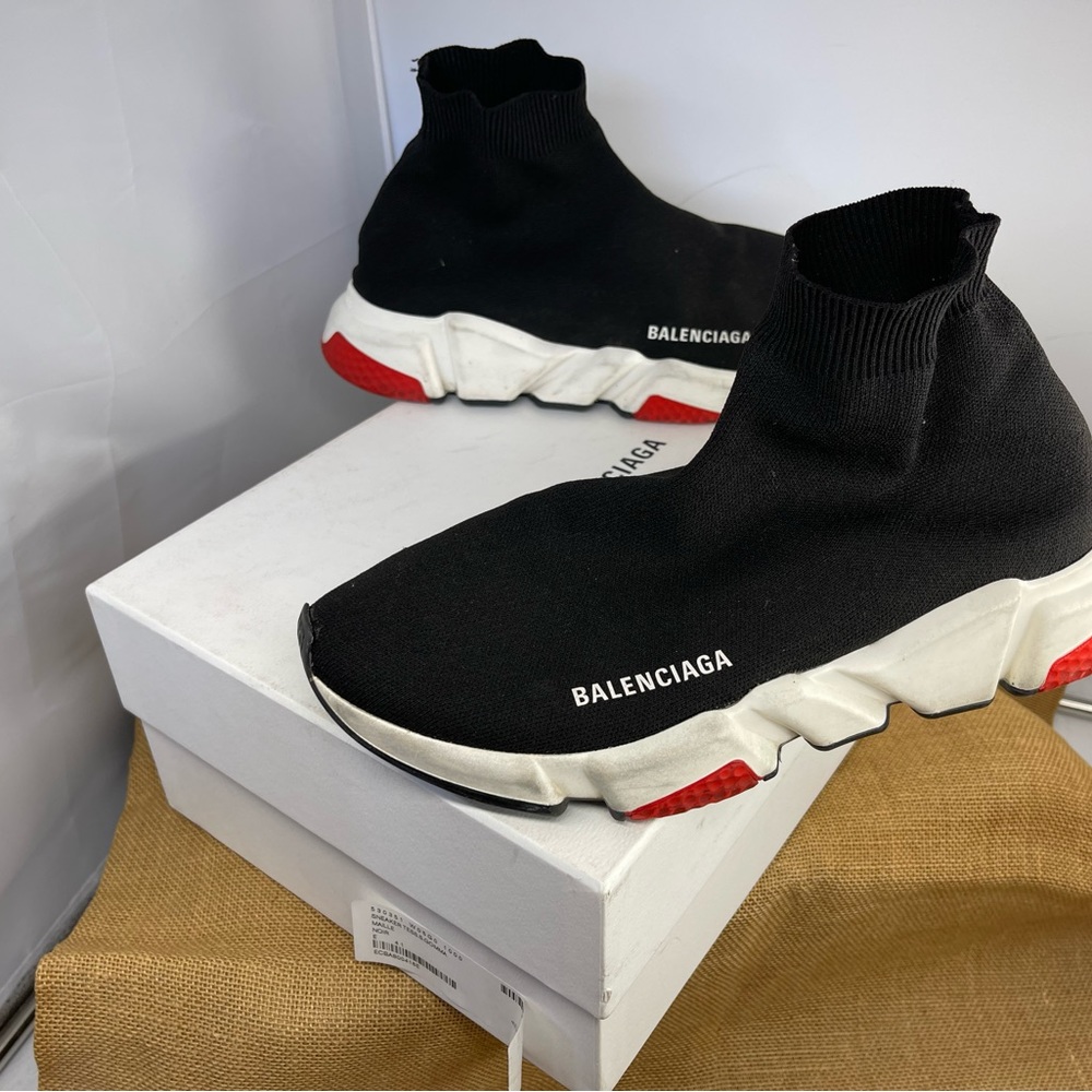 AUTH BALENCIAGA MENS SHOES 41 EU US 8 MADE IN ITALY